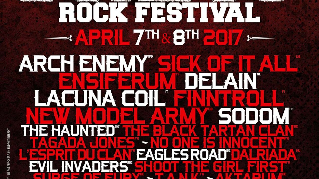 DURBUY ROCK FESTIVAL 2017