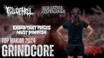 Top 2024 - 6 Albums de Grindcore