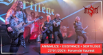 Live Report : Animalize, Existance et Sortilège - Le Forum, Vauréal, 27 janvier 2024